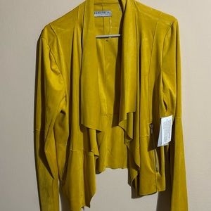 Bagatelle mustard jacket, size L, NWT